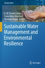 Titel: "Sustainable Water Management and Environmental Resilience". Zwei Hände fangen Wasser auf. Springer-Logo unten.