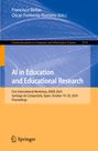 : AI in Education and Educational Research, Buch