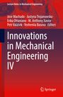 : Innovations in Mechanical Engineering IV, Buch