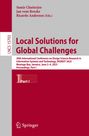 : Local Solutions for Global Challenges, Buch