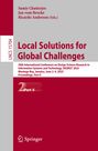 : Local Solutions for Global Challenges, Buch