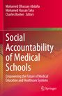 Text: "Social Accountability of Medical Schools. Empowering the Future of Medical Education and Healthcare Systems." Rot-gelbes Design mit einem Springer-Logo.