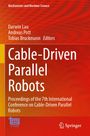 Cable-Driven Parallel Robots, Buch