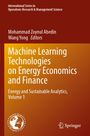 "Machine Learning Technologies on Energy Economics and Finance, Energy and Sustainable Analytics, Volume 1", Springer-Logo.