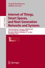 : Internet of Things, Smart Spaces, and Next Generation Networks and Systems, Buch