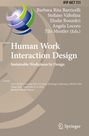 : Human Work Interaction Design. Sustainable Workplaces by Design, Buch