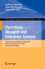 : Operations Research and Enterprise Systems, Buch