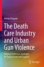 Text: "Melvin Delgado - The Death Care Industry and Urban Gun Violence - Helping Profession Strategies for Engagement and Support." Hintergrund: Bunte Farbverläufe.
