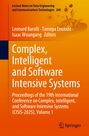 : Complex, Intelligent and Software Intensive Systems, Buch