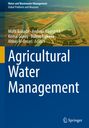 Text: "Water and Wastewater Management, Global Problems and Measures, Agricultural Water Management". Luftaufnahme von Feldern und einem Fluss.