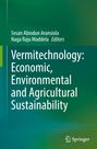 Titel: "Vermitechnology: Economic, Environmental and Agricultural Sustainability". Grüner Hintergrund mit Springer-Logo.