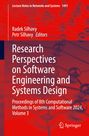: Research Perspectives on Software Engineering and Systems Design, Buch