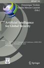 : Artificial Intelligence for Global Security, Buch