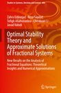 Zahra Eidinejad: Optimal Stability Theory and Approximate Solutions of Fractional Systems, Buch