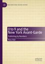 "0 to 9 and the New York Avant-Garde: Publishing by Numbers" von Ross Hair. Lila Streifen und kariertes Hintergrunddesign.