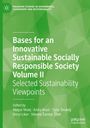 Grünes Cover mit dem Titel: "Bases for an Innovative Sustainable Socially Responsible Society Volume II".