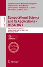 : Computational Science and Its Applications - ICCSA 2025, Buch