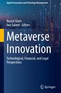 "Metaverse Innovation: Technological, Financial, and Legal Perspectives" vor Stadt mit Lichtern; Springer-Logo.