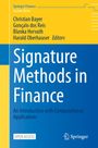 : Signature Methods in Finance, Buch