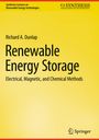 Richard A. Dunlap: Renewable Energy Storage, Buch