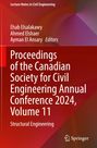 „Proceedings of the Canadian Society for Civil Engineering Annual Conference 2024, Volume 11“ vor rotem Hintergrund.
