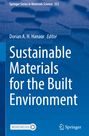 "Sustainable Materials for the Built Environment, Dorian A. H. Hanaor Editor. Blauer Hintergrund mit Springer-Logo."
