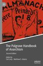 "The Palgrave Handbook of Anarchism, Second Edition" steht auf einem Cover mit einer Illustration eines rufenden Mannes.