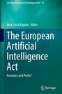 "The European Artificial Intelligence Act: Promises and Perils?", Vera Lúcia Raposo, Editor. Grüntöne dominieren. Springer-Logo.