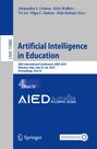 : Artificial Intelligence in Education, Buch