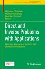 Direct and Inverse Problems with Applications, Herausgeber: Marianna Chatzakou und andere. Grüner Hintergrund.