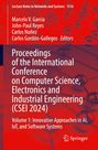 "Proceedings of the International Conference on CSEI 2024. Viz: Netzwerkkugeln mit rotem Hintergrund."