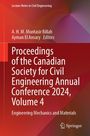 Proceedings of the Canadian Society for Civil Engineering Annual Conference 2024, Volume 4, Buch