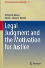 : Legal Judgment and the Motivation for Justice, Buch