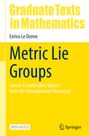 Enrico Le Donne: Metric Lie Groups, Buch