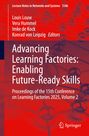 Text: Advancing Learning Factories: Enabling Future-Ready Skills. Rotes Cover mit Netzstruktur und Springer-Logo.