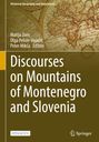 "Discourses on Mountains of Montenegro and Slovenia", gelber Hintergrund, antike Weltkarte, Springer-Logo unten.