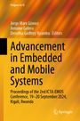 "Advancement in Embedded and Mobile Systems" steht groß. Orange-gelber Hintergrund mit einem kleinen weißen Springer-Logo.