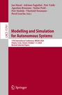 : Modelling and Simulation for Autonomous Systems, Buch