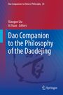 Buchtitel: "Dao Companion to the Philosophy of the Daodejing" von Xiaogan Liu, Ai Yuan, Herausgeber. Springer-Logo unten.