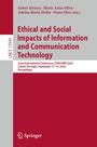 : Ethical and Social Impacts of Information and Communication Technology, Buch