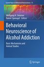 : Behavioral Neuroscience of Alcohol Addiction, Buch
