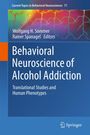: Behavioral Neuroscience of Alcohol Addiction, Buch