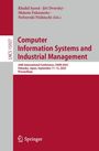 : Computer Information Systems and Industrial Management, Buch