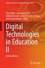 : Digital Technologies in Education II, Buch