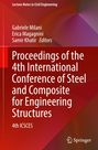 „Proceedings of the 4th International Conference of Steel and Composite for Engineering Structures“. Rotes abstraktes Design.