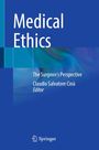 Text: "Medical Ethics: The Surgeon's Perspective. Claudio Salvatore Cinà, Editor". Blaues Cover mit buntem Akzent.