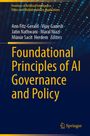 : Foundational Principles of AI Governance and Policy, Buch