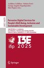 : Pervasive Digital Services for People's Well-Being, Inclusion and Sustainable Development, Buch