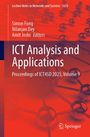 : ICT Analysis and Applications, Buch