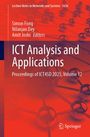 : ICT Analysis and Applications, Buch